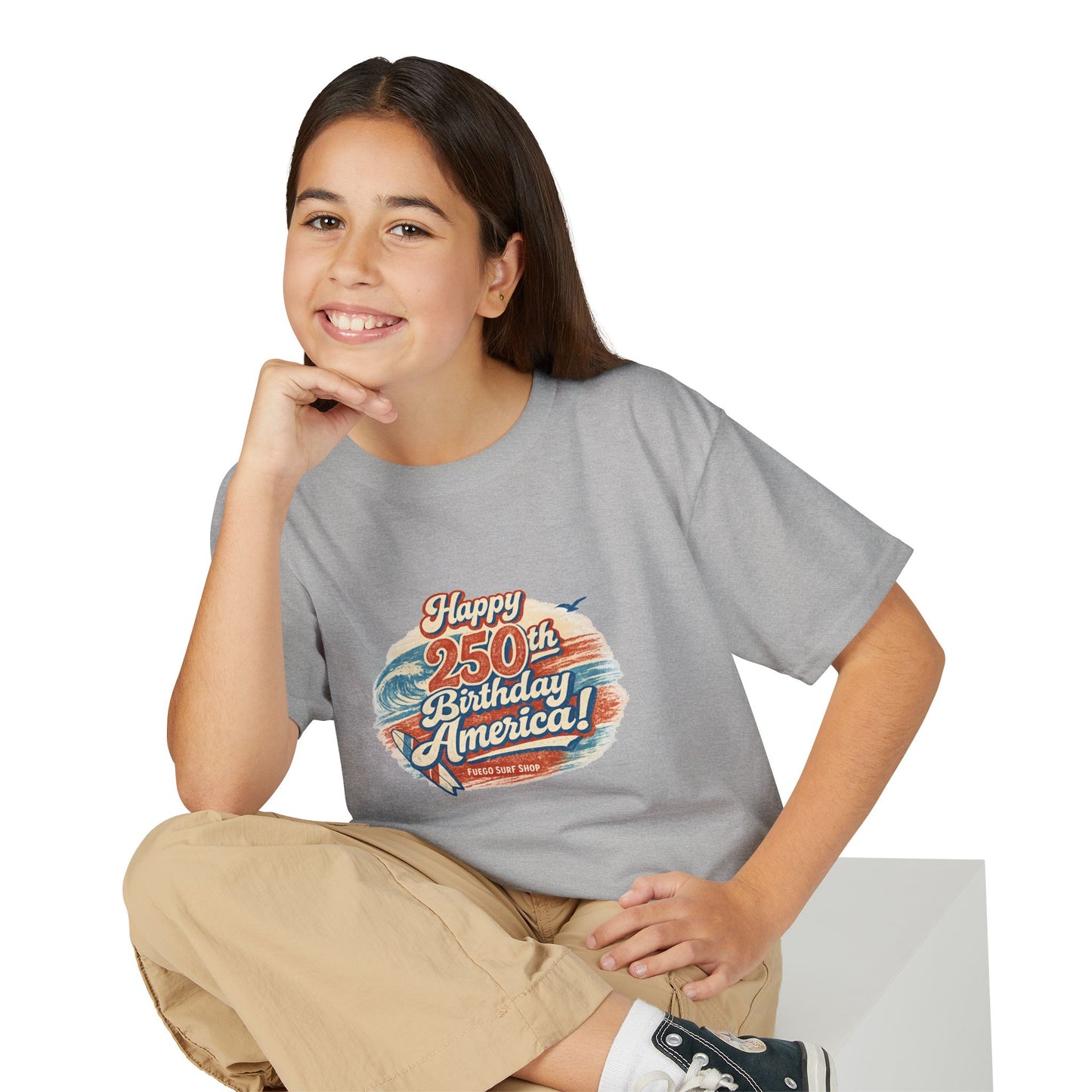 Happy 250th Birthday America! Youth T-Shirt