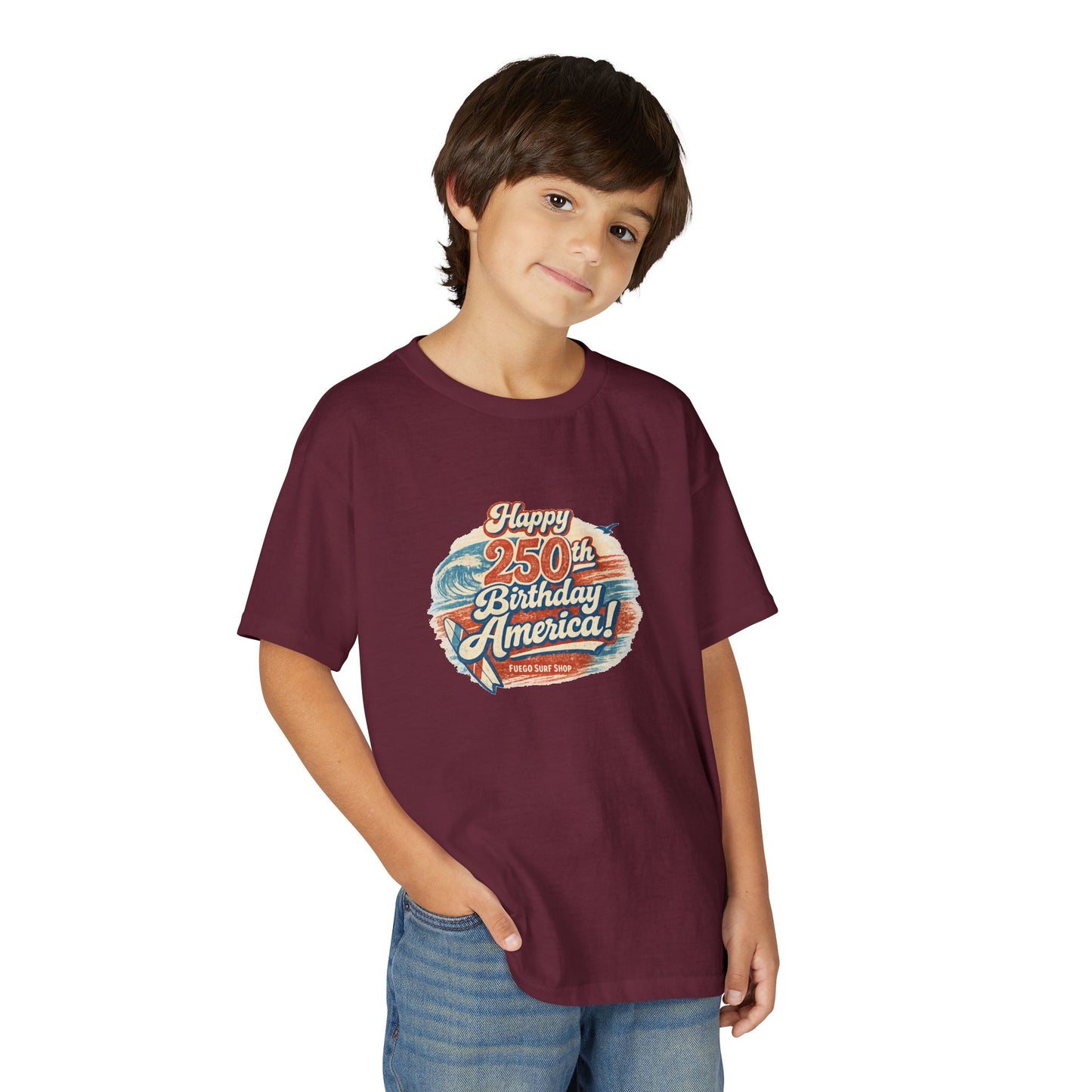 Happy 250th Birthday America! Youth T-Shirt