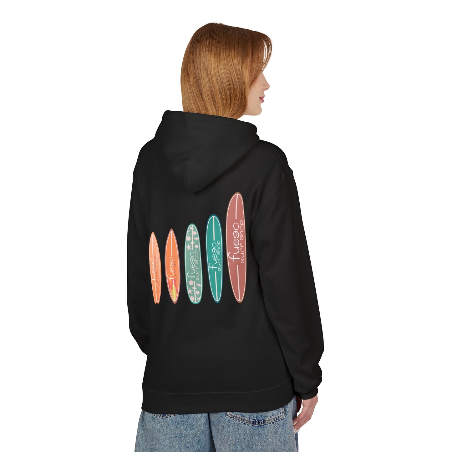Surfboard Lineup Hoodie