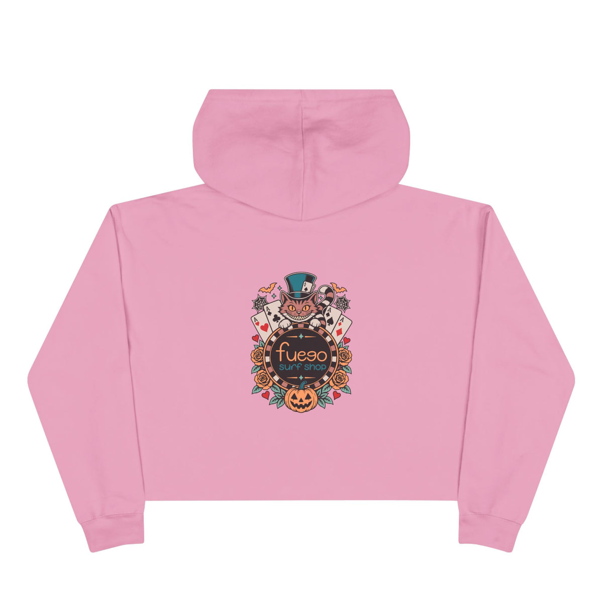 Spooky Madness Crop Hoodie