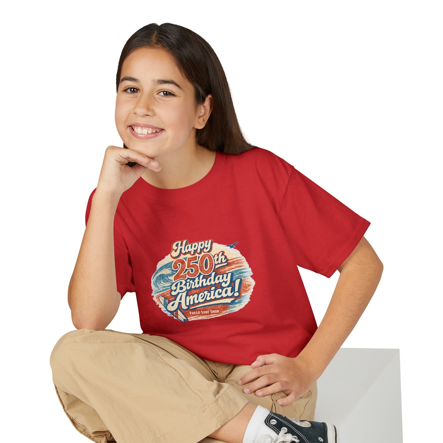 Happy 250th Birthday America! Youth T-Shirt