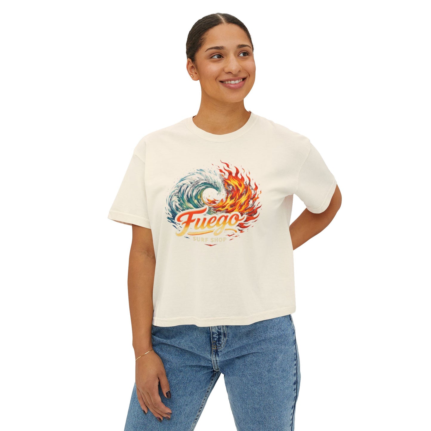 Fuego Elemental Boxy Tee