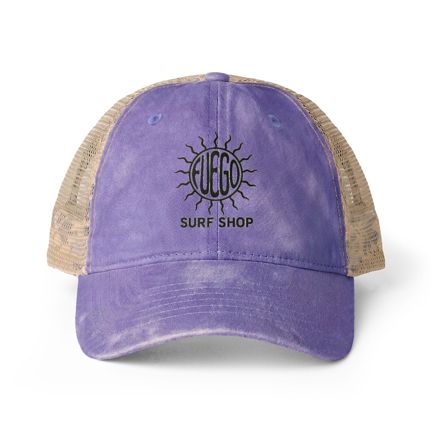 Washed Mesh-Back Cap