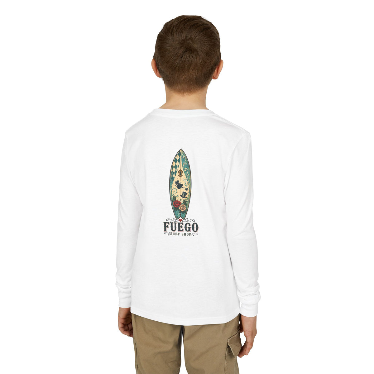 Wonderland Wipeout Youth Long Sleeve Jersey