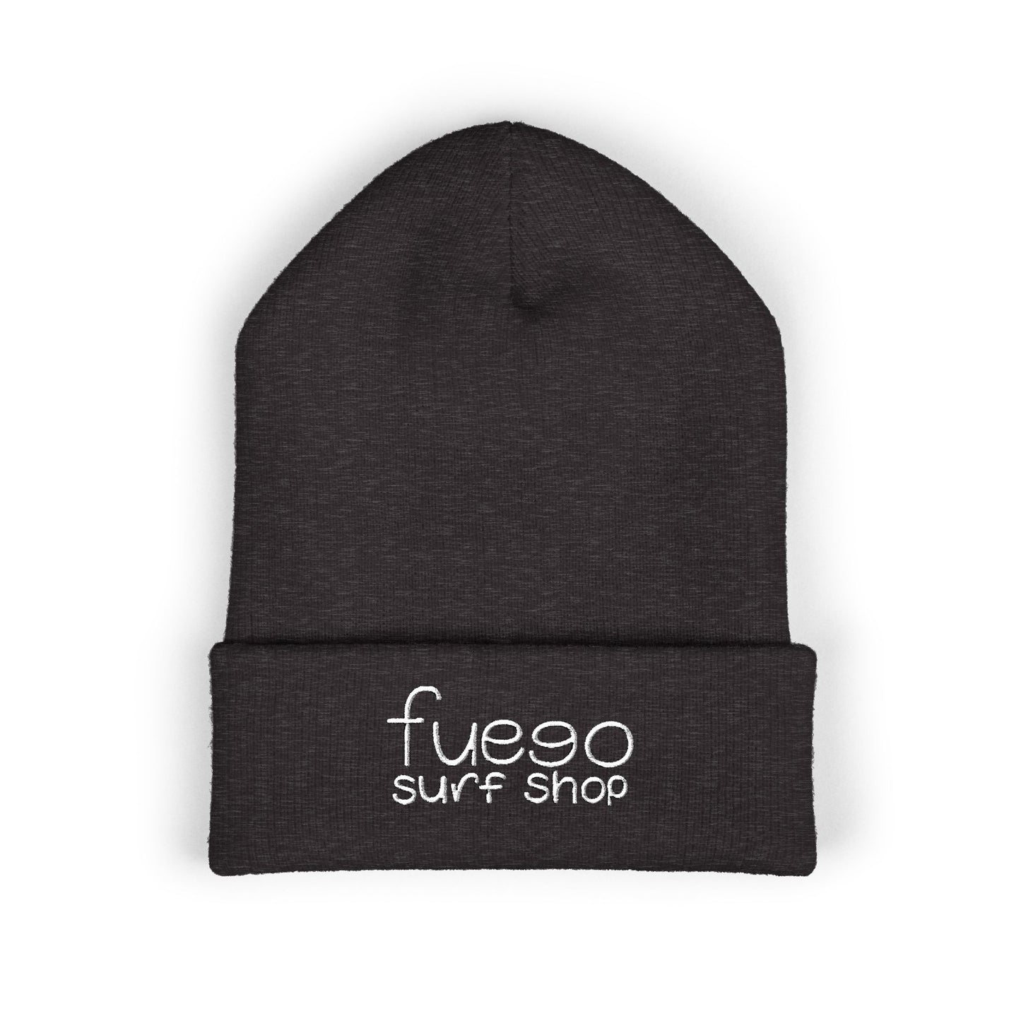 Embroidered Surf-Style Beanie