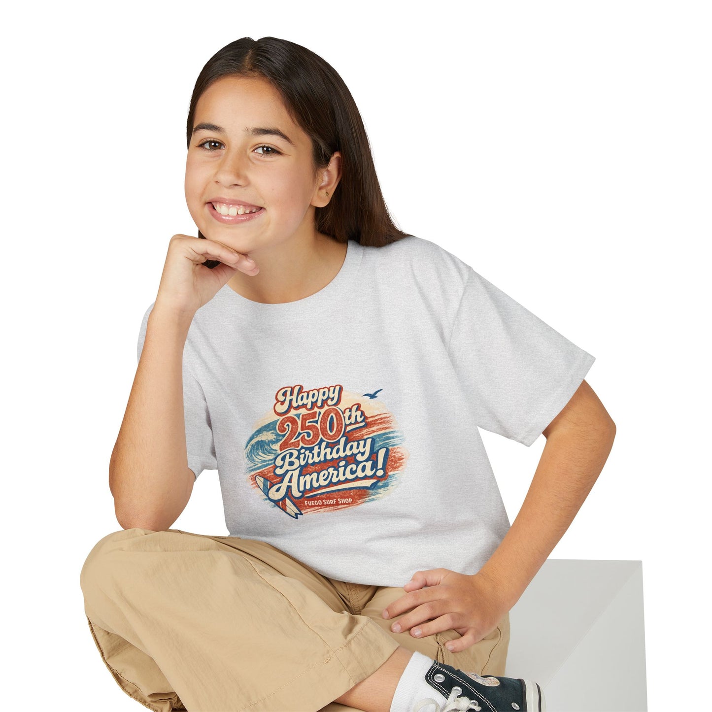 Happy 250th Birthday America! Youth T-Shirt