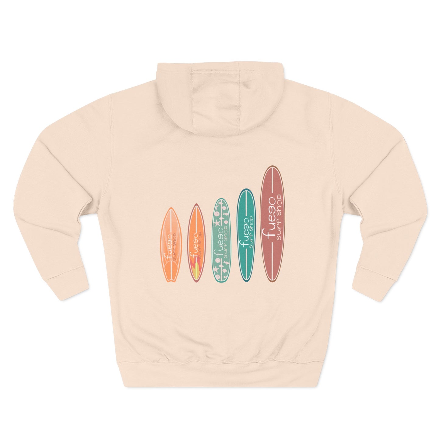 Flame Surfboard Hoodie