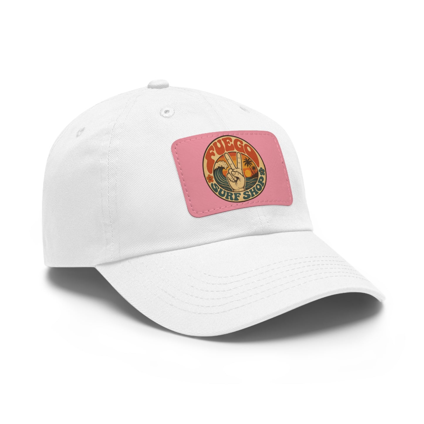 Vintage Surf Shop Leather Patch Hat