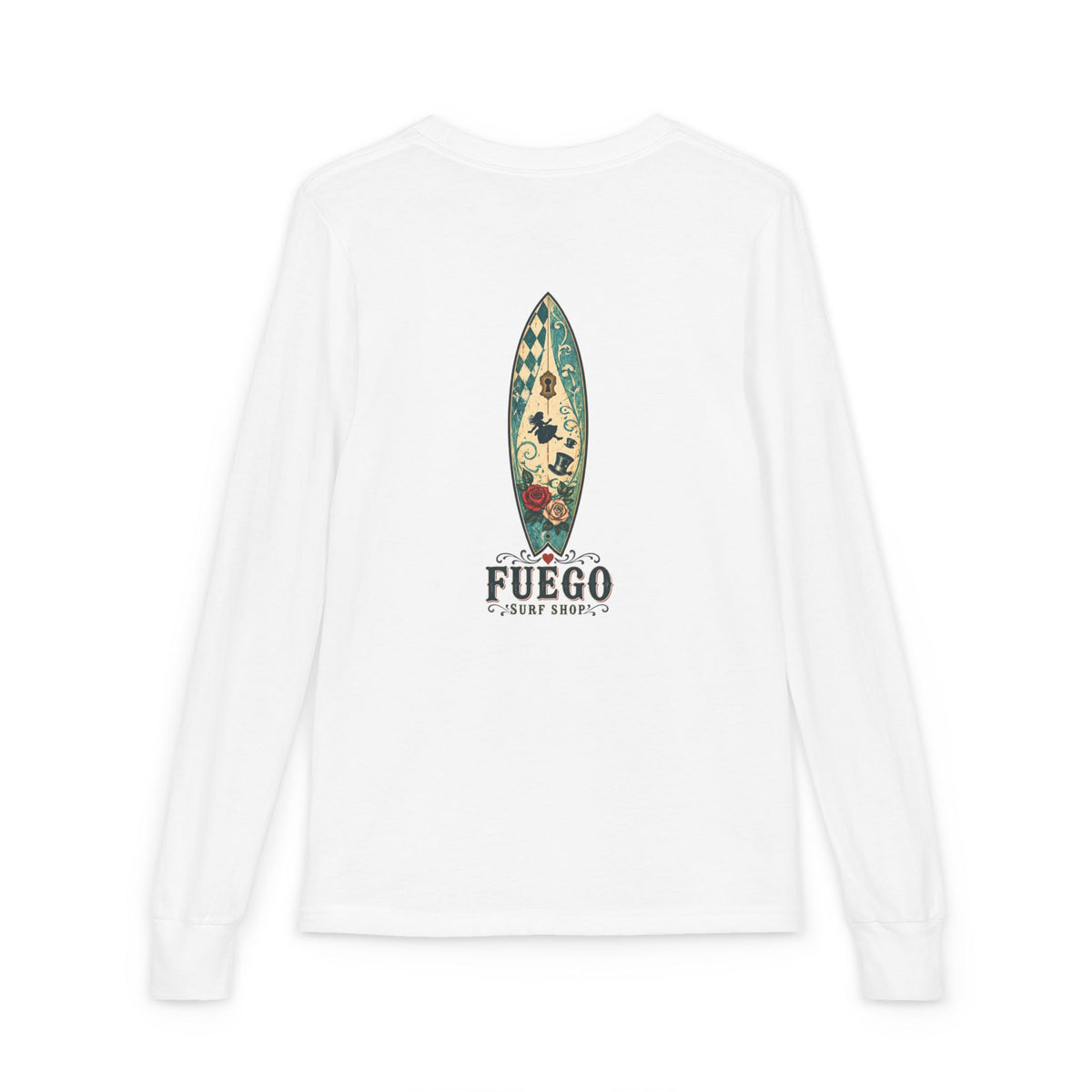 Wonderland Wipeout Youth Long Sleeve Jersey