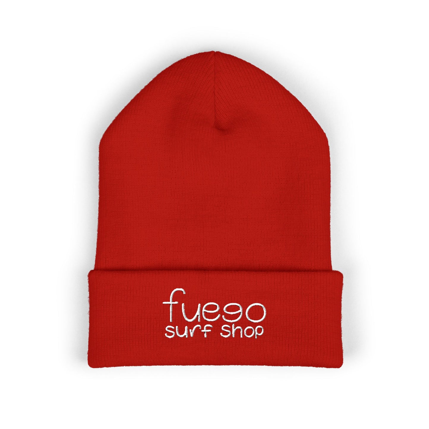 Embroidered Surf-Style Beanie