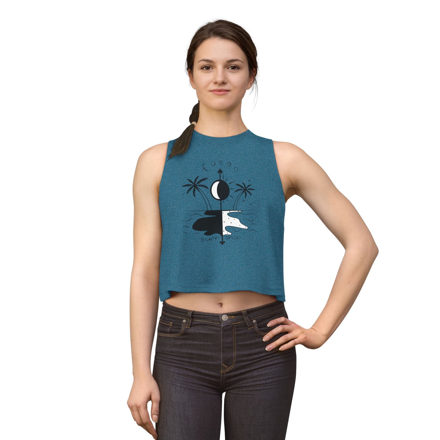 Fuego Beach Crop Tank
