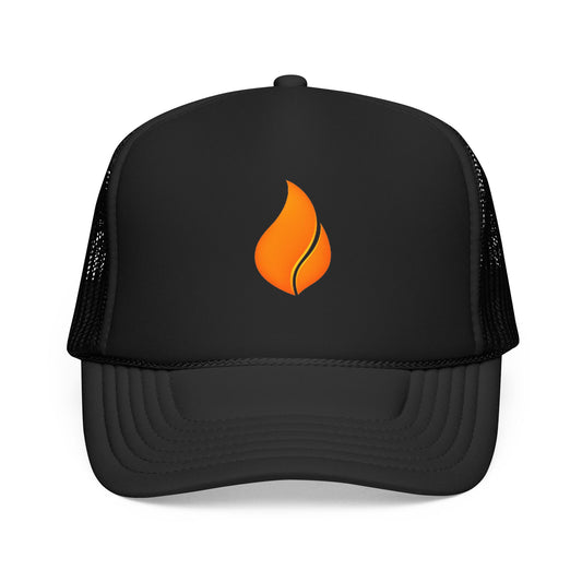 Fuego Flame Logo Trucker Hat