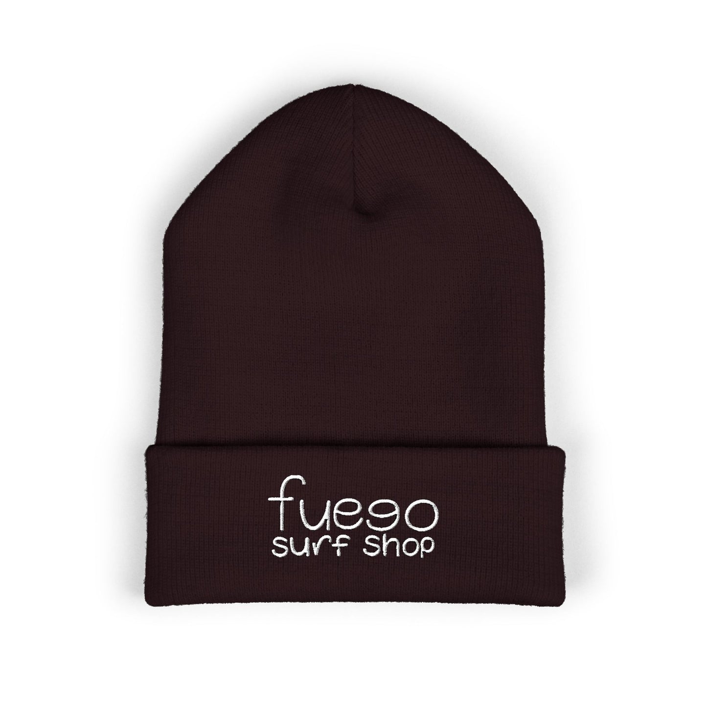 Embroidered Surf-Style Beanie