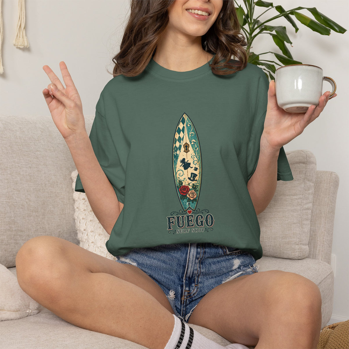 Wonderland Wipeout Tee