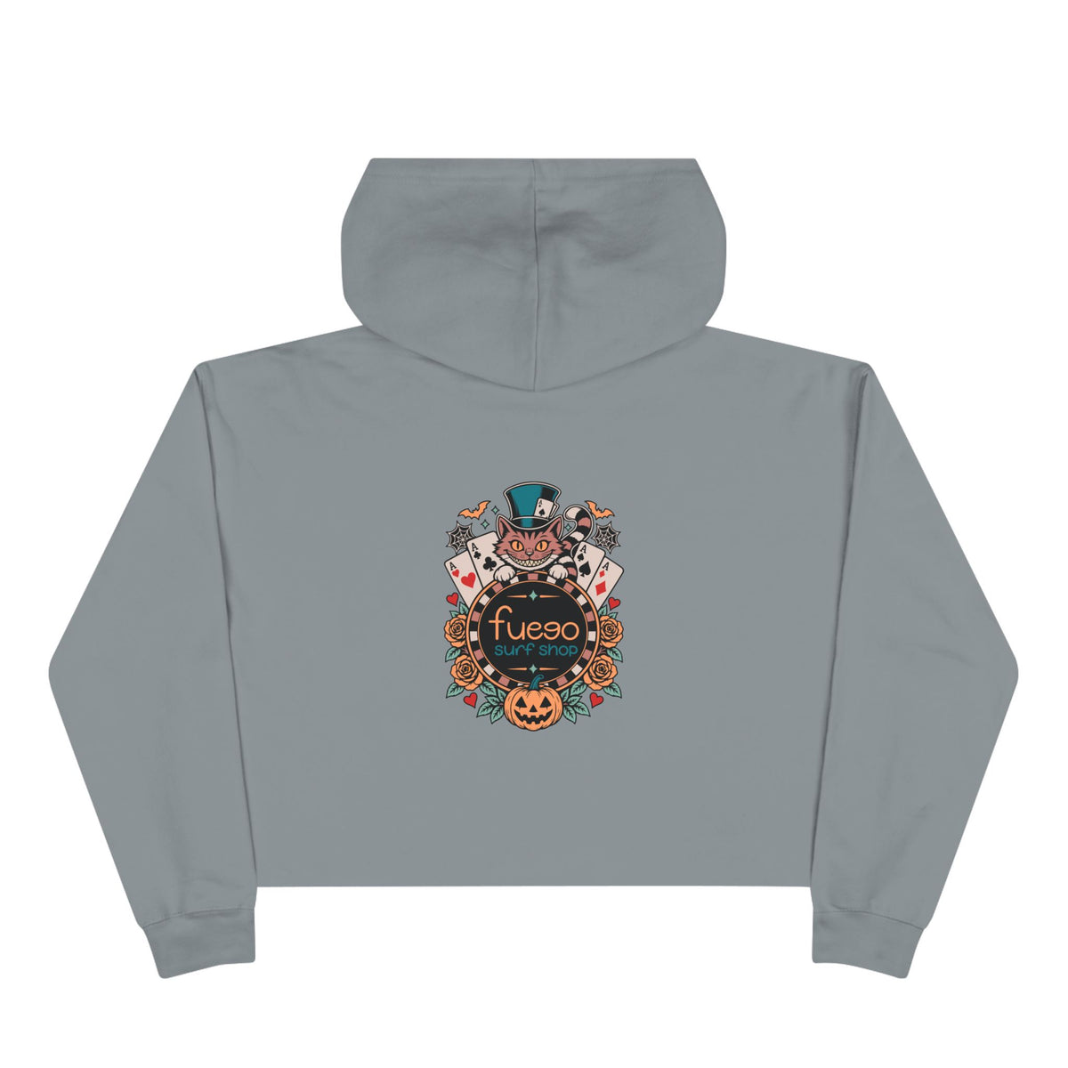 Spooky Madness Crop Hoodie