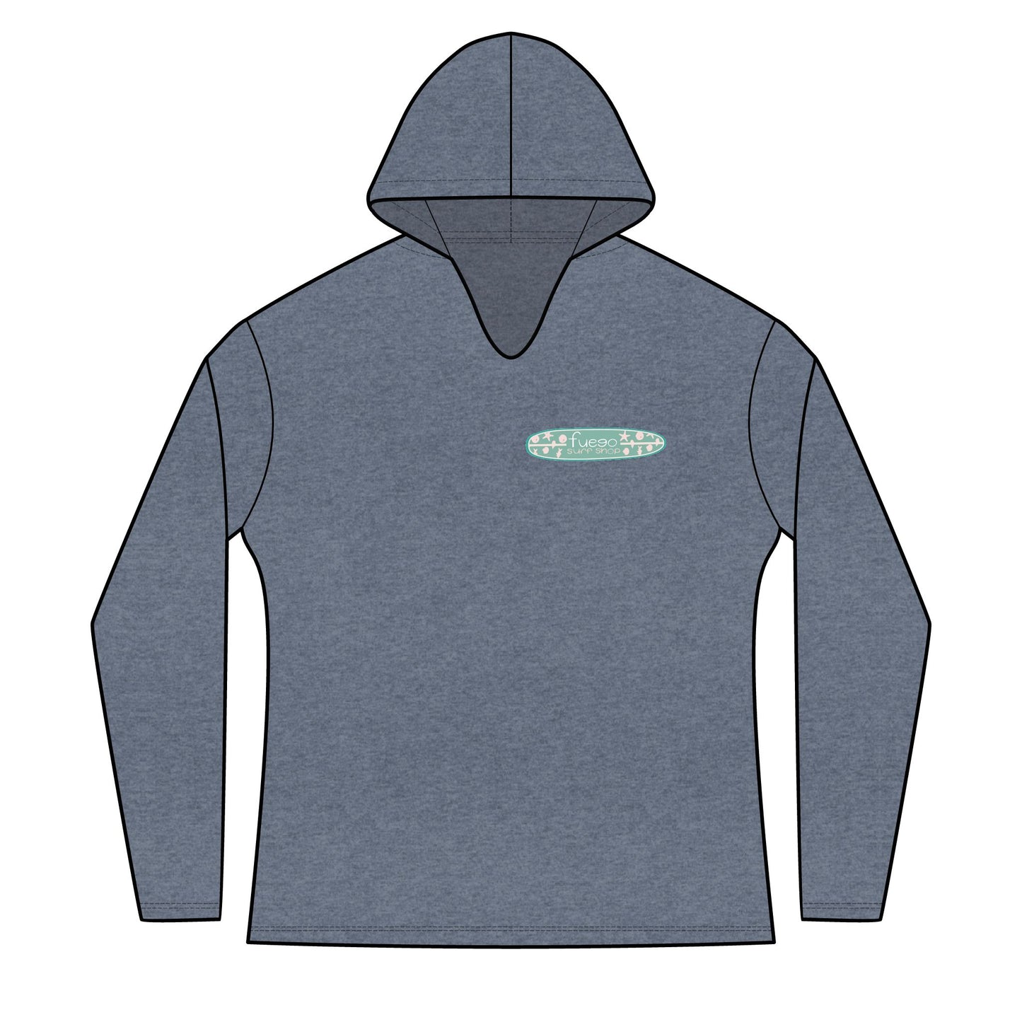 Women's Long Sleeve Light Hoodie