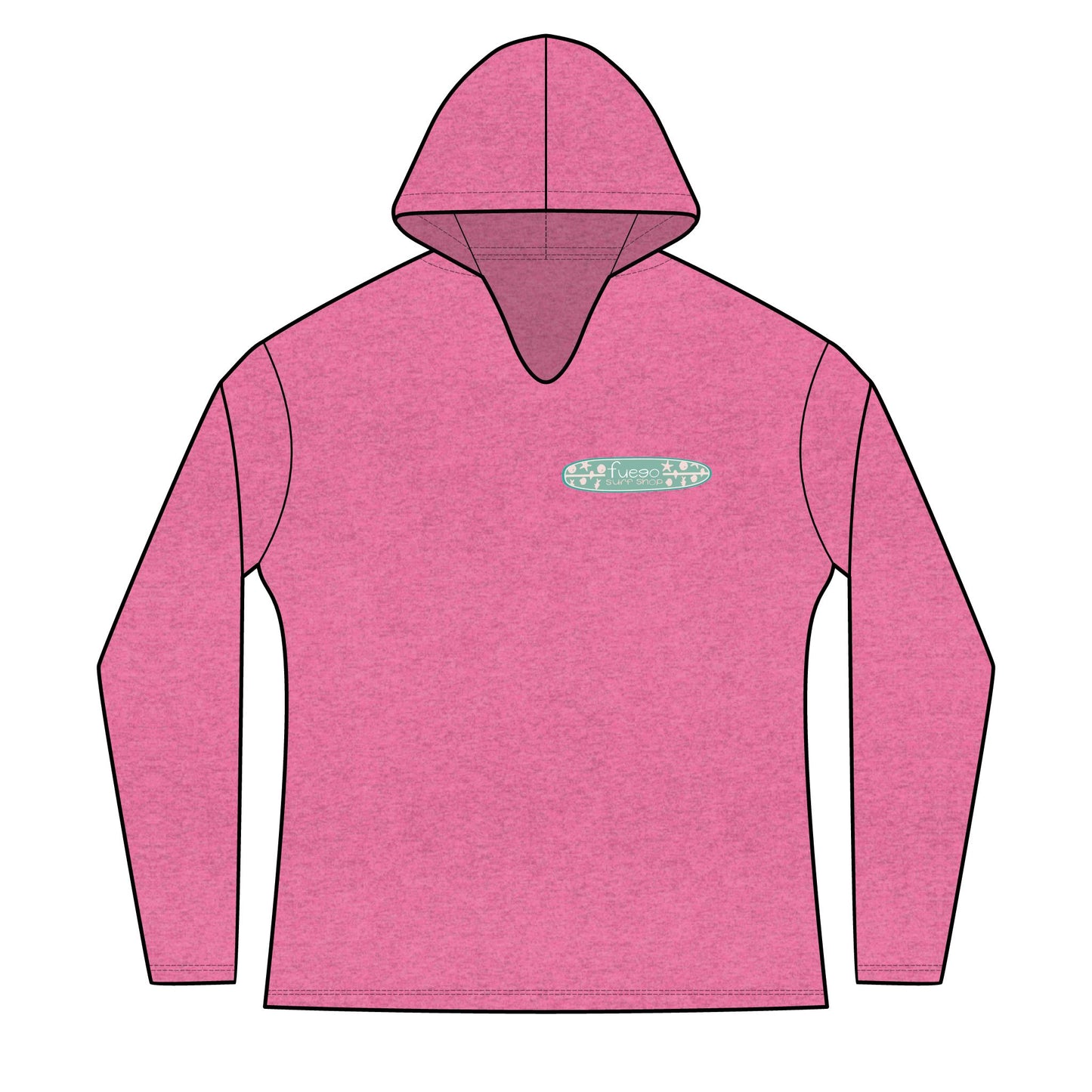 Women's Long Sleeve Light Hoodie