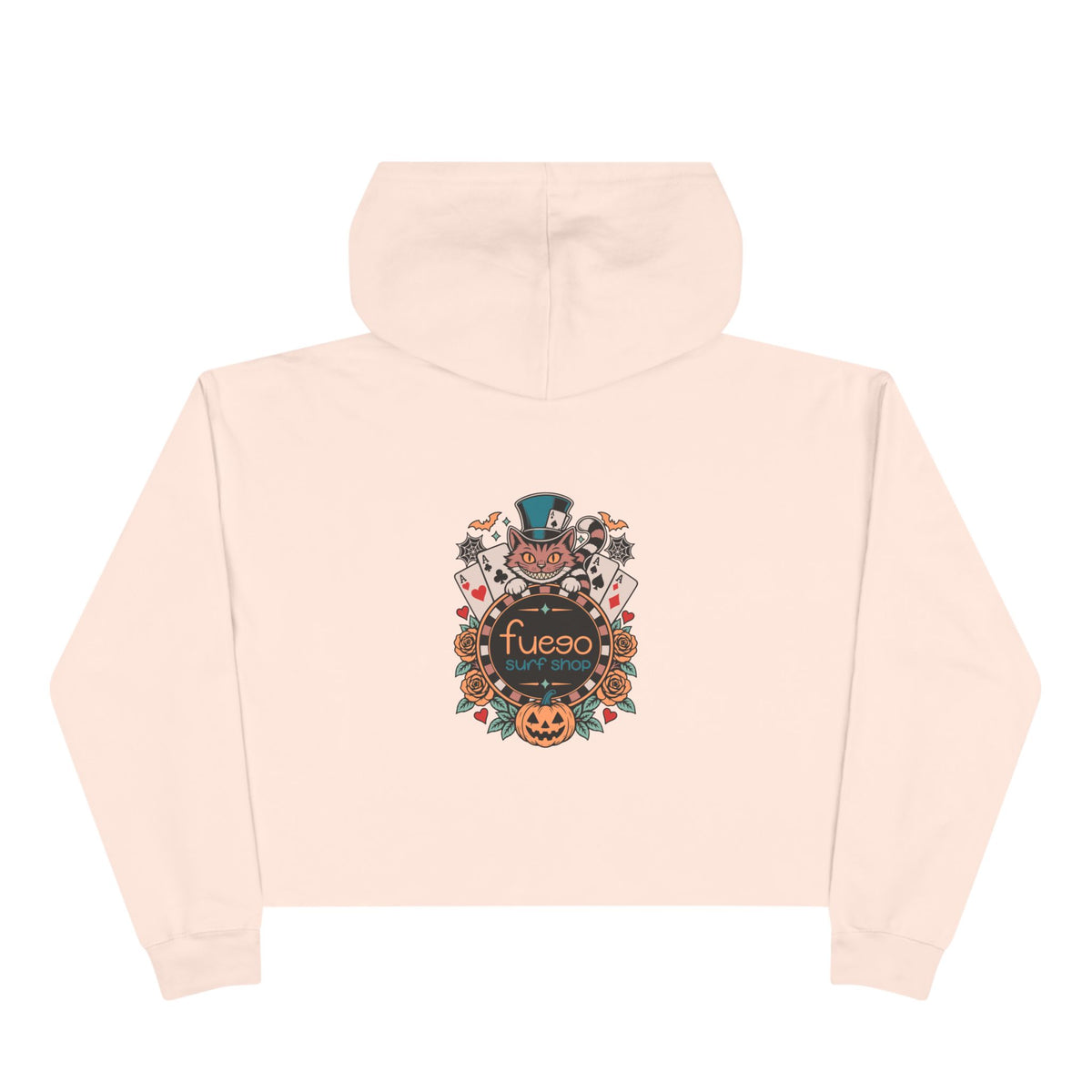 Spooky Madness Crop Hoodie