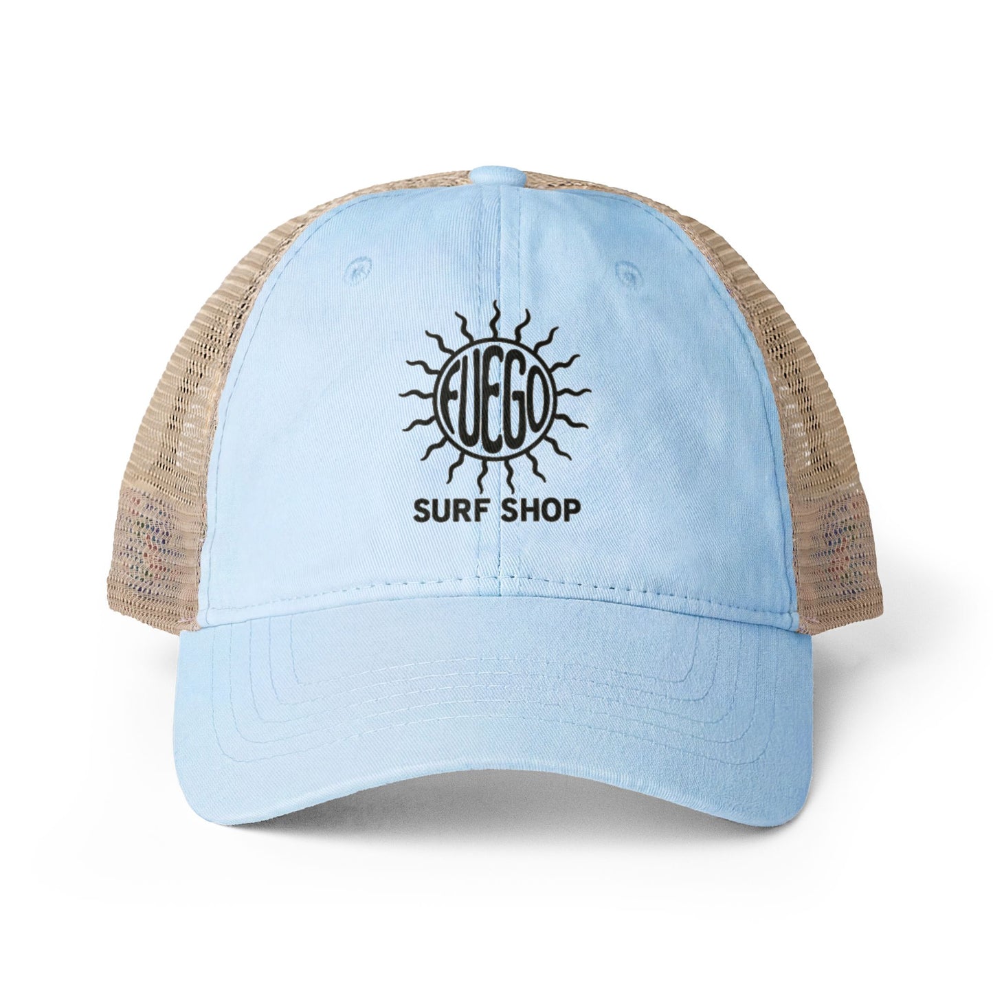 Washed Mesh-Back Cap