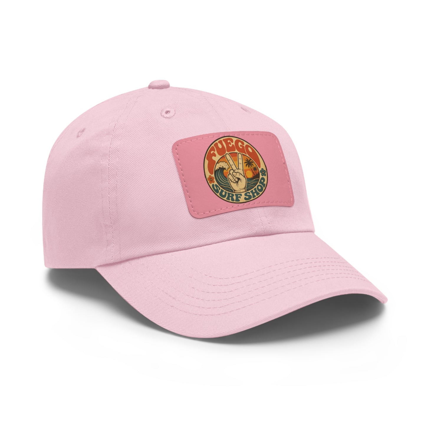 Vintage Surf Shop Leather Patch Hat