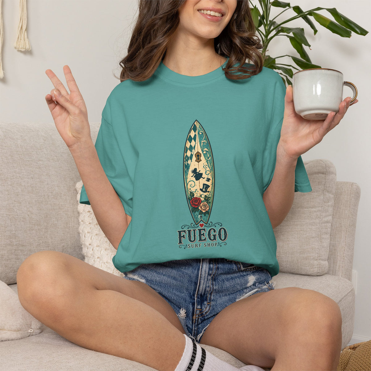 Wonderland Wipeout Tee