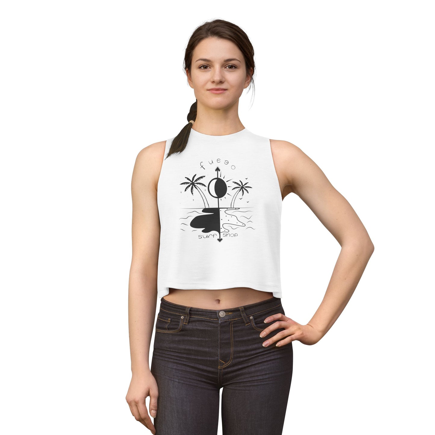 Fuego Beach Crop Tank