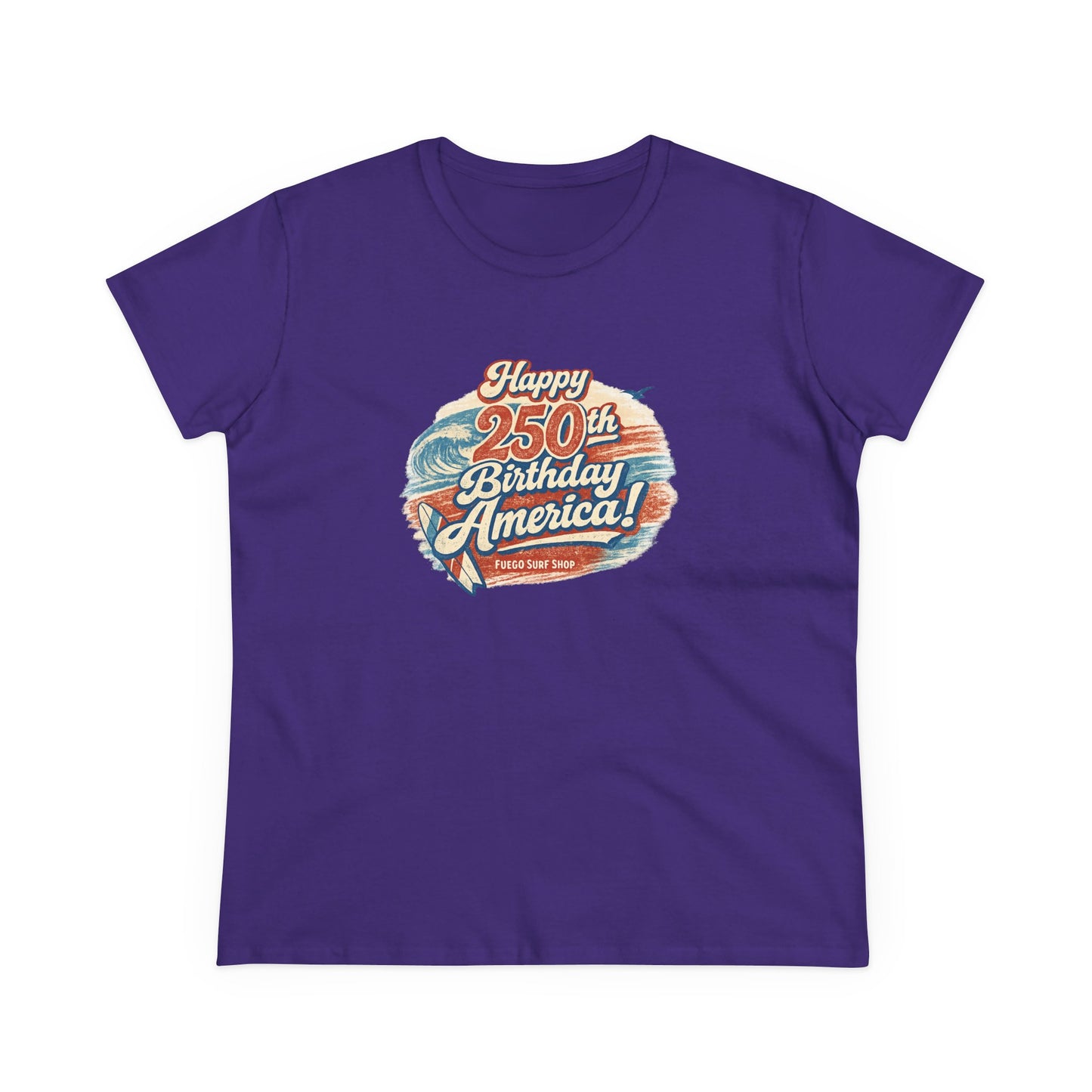 Happy 250th Birthday America Women's Tee