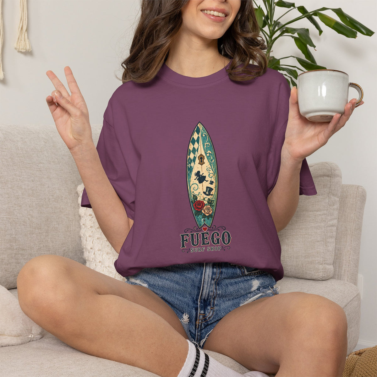 Wonderland Wipeout Tee