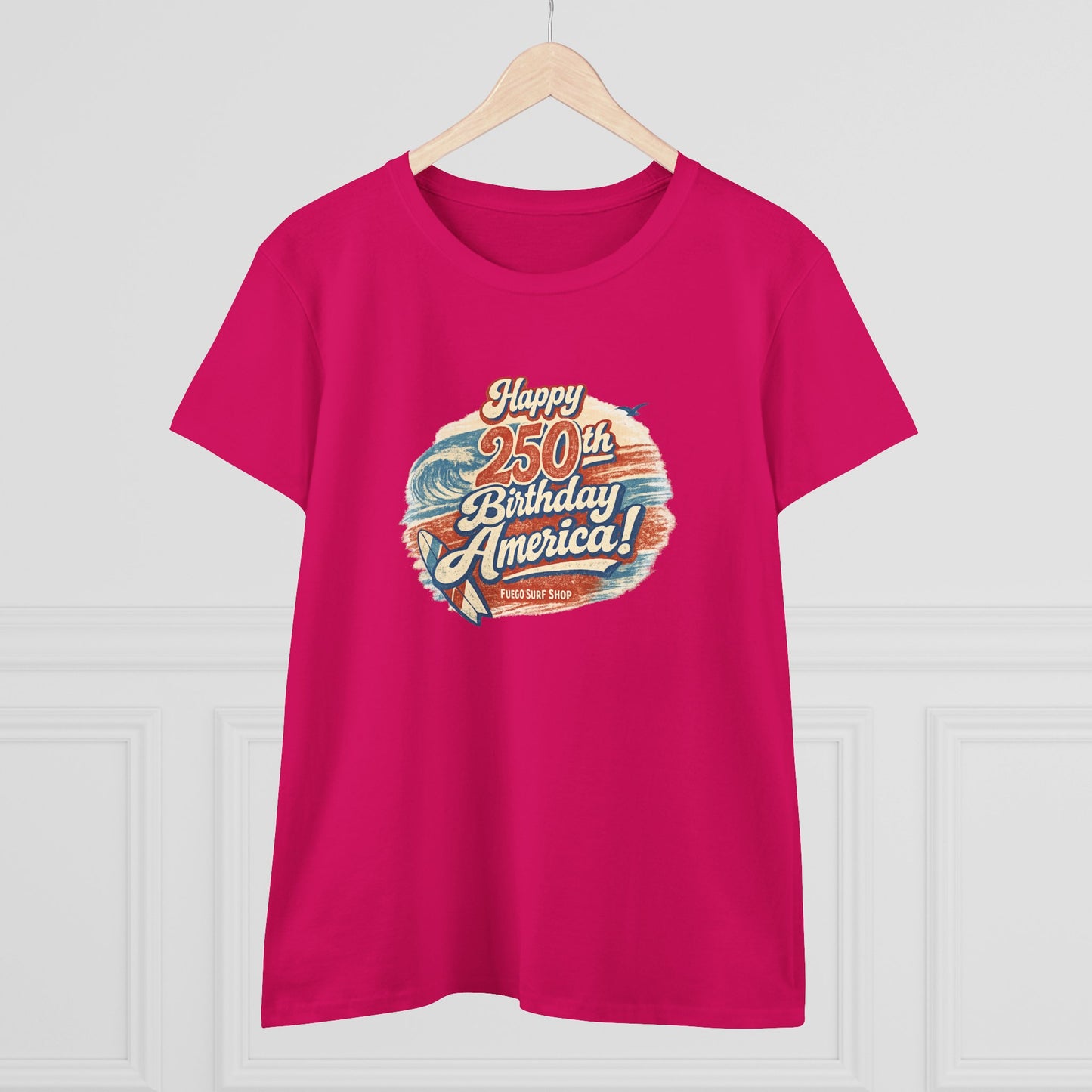 Happy 250th Birthday America Women's Tee