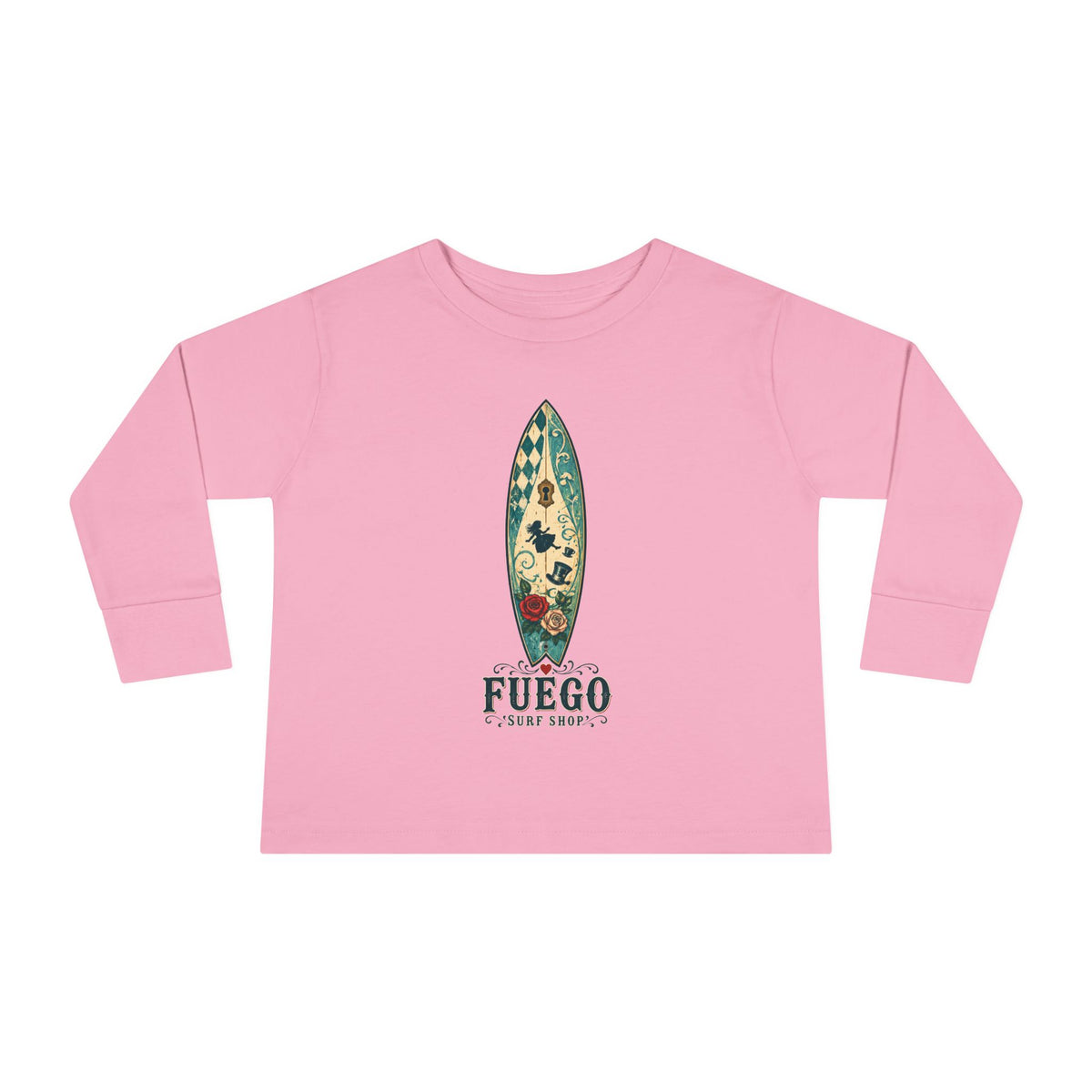 Wonderland Wipeout Toddler Long Sleeve Tee