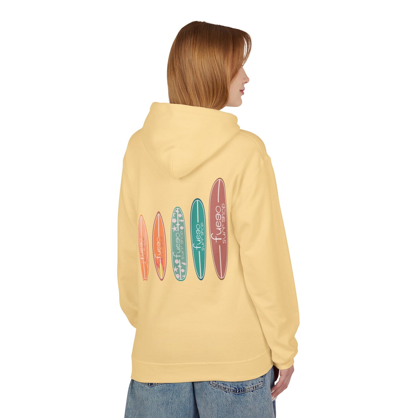 Surfboard Lineup Hoodie