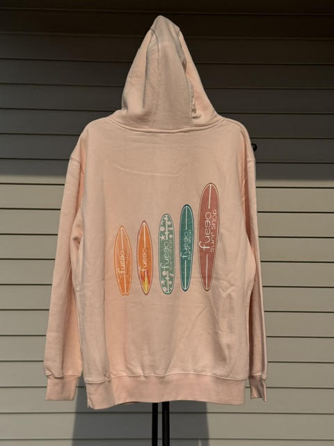 Flame Surfboard Hoodie