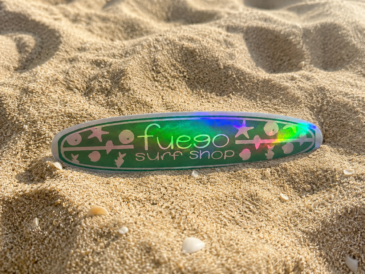 Fuego Surf Shop Sticker Bundle 3 for $5